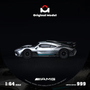 原版模型：1/64 AMG One星辰银合金车模