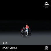 MoreArt 1:64 BUELL XB12S Red Motorcycle Figure, Resin Model
