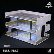 MoreArt1:64日系停车场景模拟模型