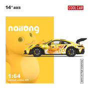 CC 1:64 奶龙涂装系列复刻合金汽车模型