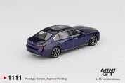BMW i7 xDrive60 丹泉石蓝金属漆