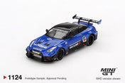 MINIGT 1/64 - LB-Silhouette WORKS GT NISSAN 35GT-RR Ver.2 Blue-  MGT01124