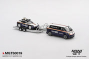 MINIGT - MGTS0019 保时捷 911 Dakar #718 / 大众 ID. Buzz 保时捷中心 Gelderland Roughroads 套装
