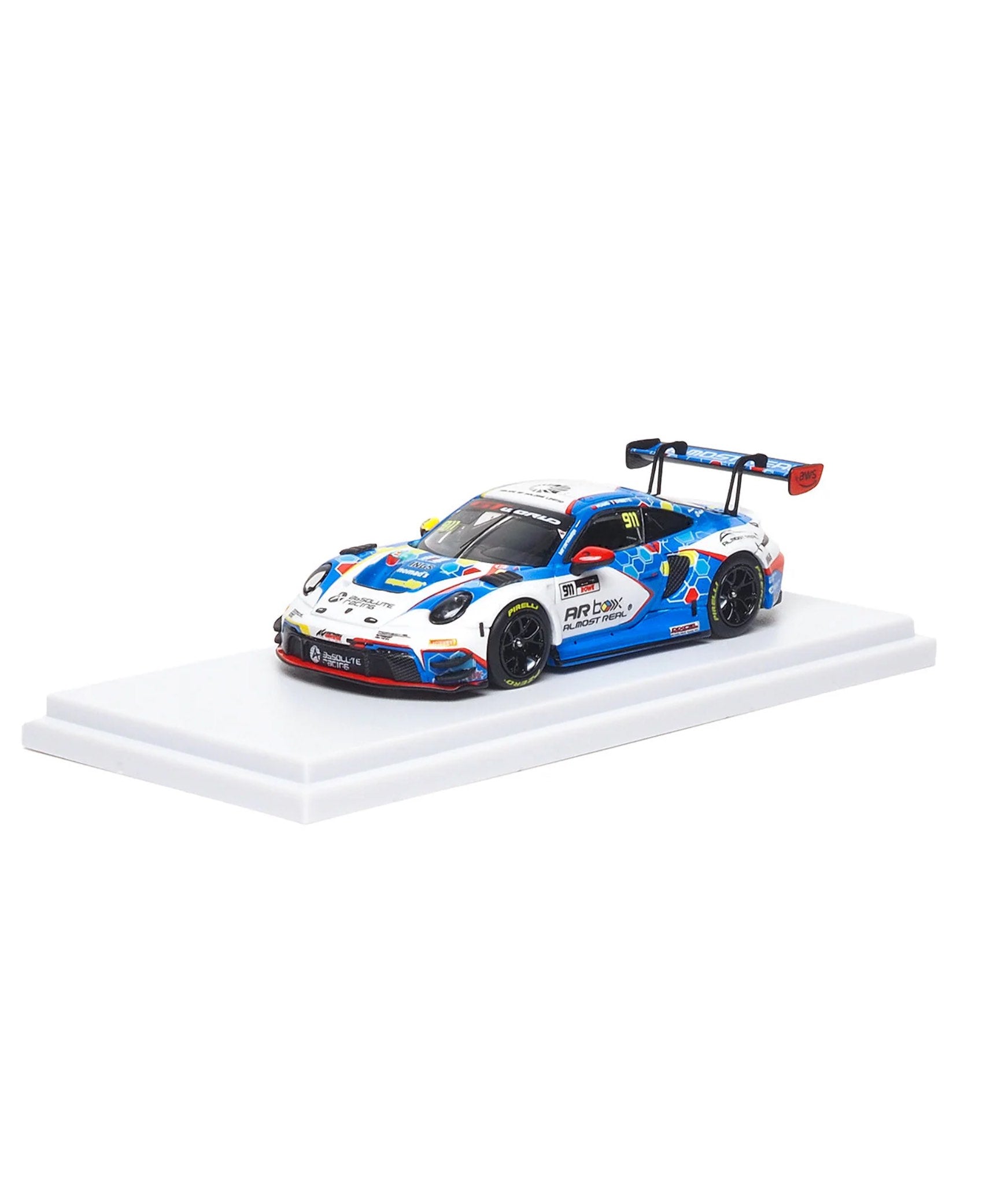 AR Box 1:64 合金模型！保时捷官方授权产品，992 GT3 R 赛道版