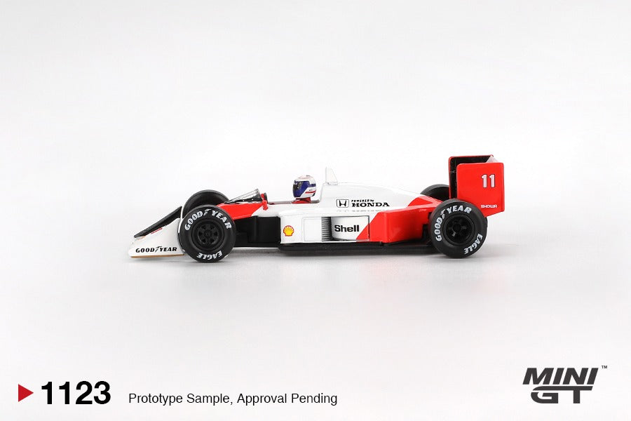 MINIGT - McLaren MP4/4 #11 Alain Prost 1988 Japanese Grand Prix 2nd Place - MGT01123