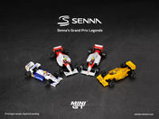 MINIGT - Lotus 99T #12 Ayrton Senna 1987 Monaco Grand Prix Winner MGT01088-L *