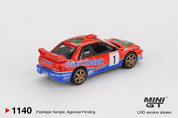 MINIGT 1/64 - 斯巴鲁翼豹WRC97 #1 1999年DRM冠军
