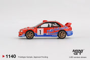 MINIGT 1/64 - 斯巴鲁翼豹WRC97 #1 1999年DRM冠军