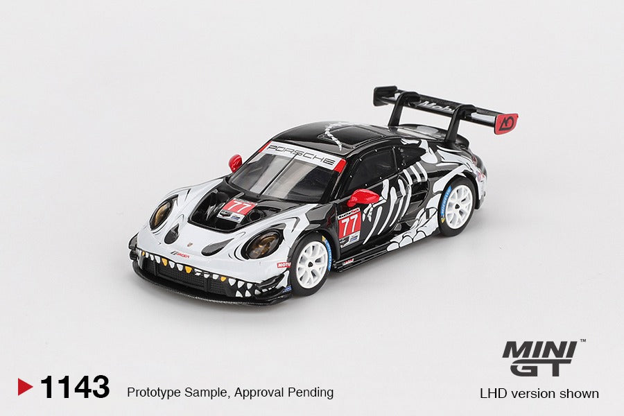 MINIGT - Porsche 911 GT3 R #77 AO Racing 2025 IMSA  Petit Le Mans