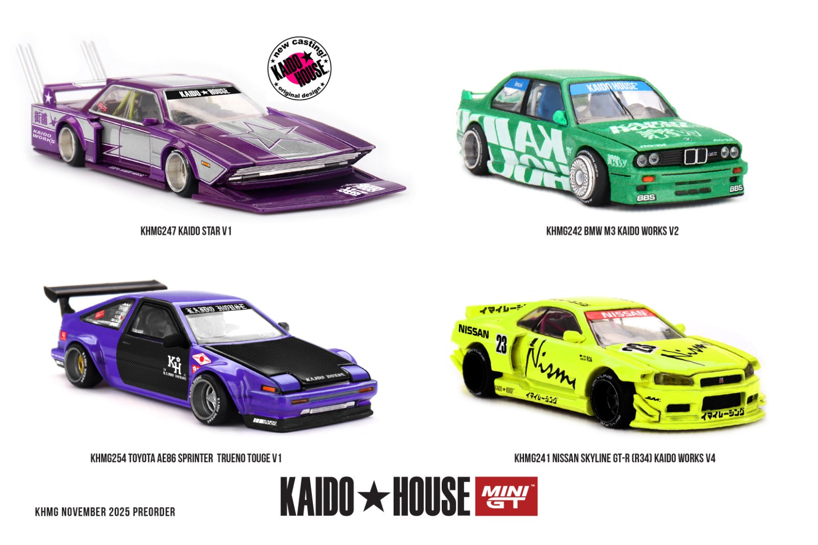 KaidoHouse x Mini GT KAIDO STAR V1 KHMG247