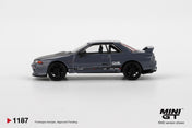MINIGT - 1/64 Nissan Skyline GT-R Top Secret VR32 Stealth Grey