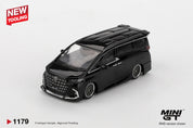 MINIGT - 1/64 丰田埃尔法 40 KUHL 黑色