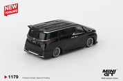 MINIGT - 1/64 丰田埃尔法 40 KUHL 黑色