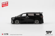 MINIGT - 1/64 丰田埃尔法 40 KUHL 黑色