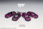 MINIGT 1/64 保时捷 911 (992.1) 红宝石红套装