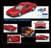 BBR 1/64 1987 法拉利 Testarossa 竞速红