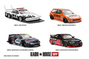 KAIDO HOUSE X MINI GT 1/64 日产 Skyline GT-R (R33) 黑色 Kaido 猫