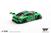 MINIGT 1/64 保时捷 911 GT3 R (992) #77 AO Racing 2025 IMSA 赛百灵 12 小时耐力赛组别冠军