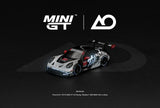 MINIGT 1/64 Porsche 911 GT3 R (992) #77 AO Racing "Skeleton Rexy" 2026 IMSA Petit Le Mans