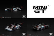 MINIGT 1/64 Porsche 911 GT3 R (992) #77 AO Racing "Skeleton Rexy" 2026 IMSA Petit Le Mans