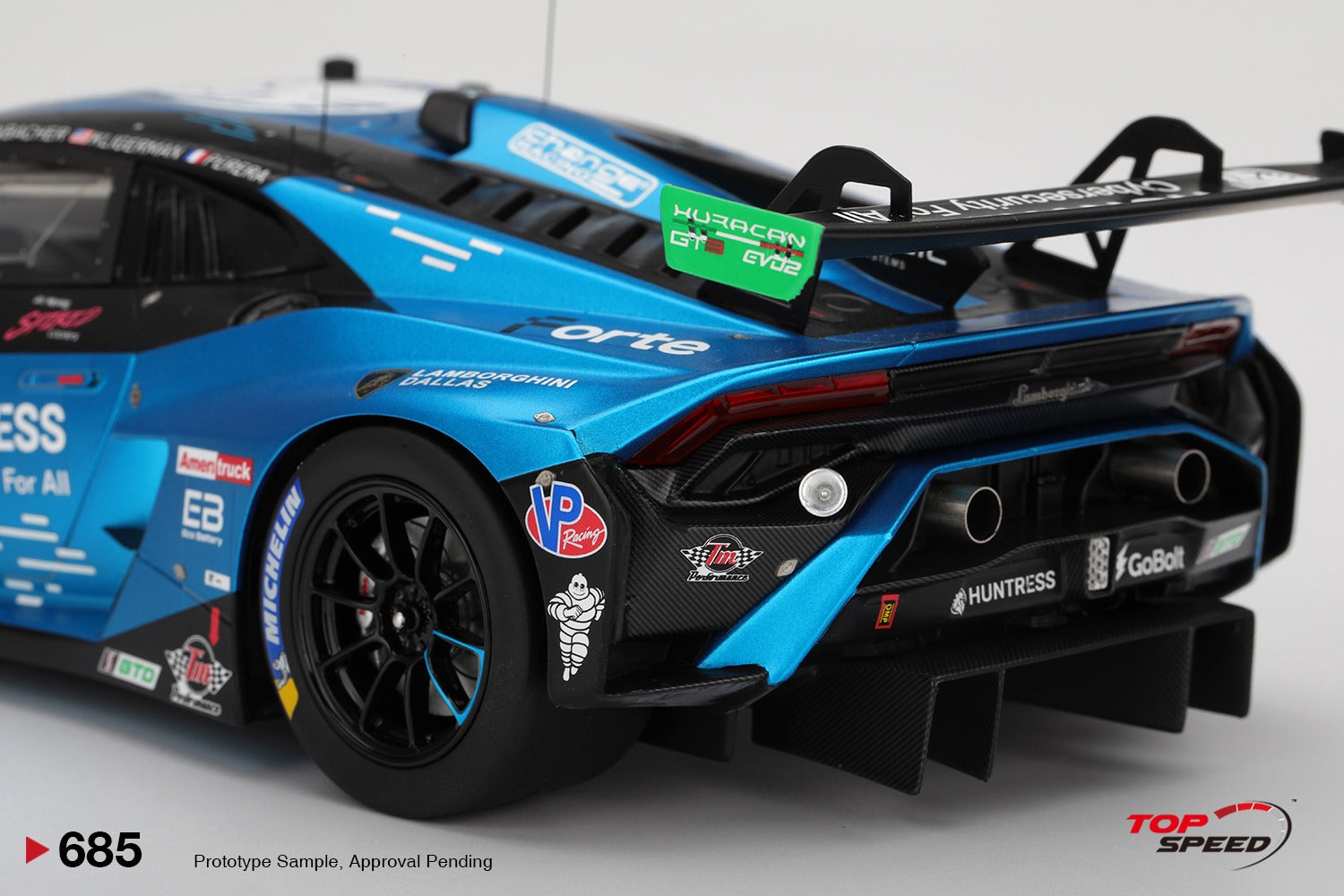 TOP SPEED - Lamborghini Huracán GT3 EVO2 #78 Forte Racing 2025 IMSA Daytona 24 Hrs