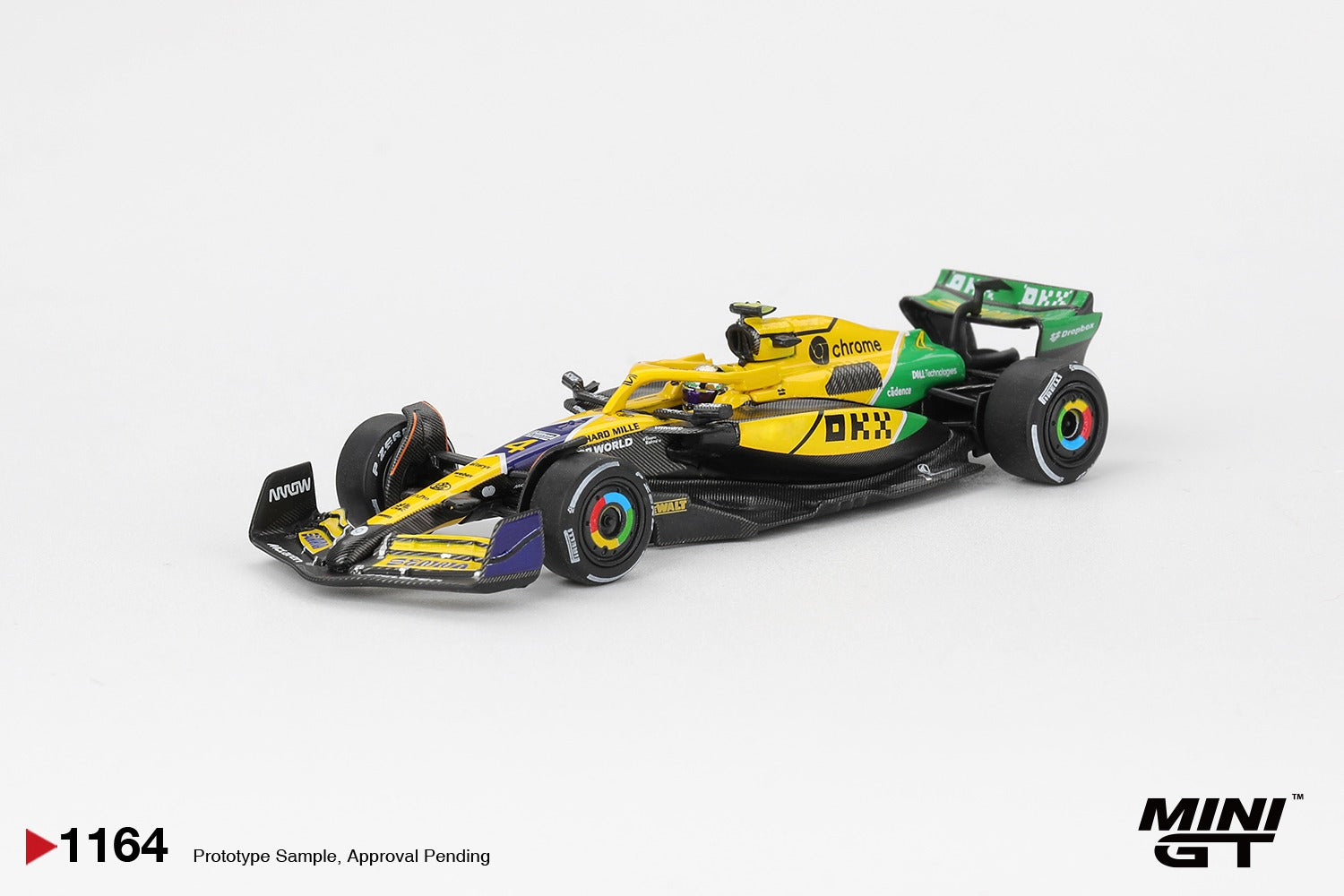 MINIGT - 1/64 McLaren MCL38 #4 Lando Norris 2024 F1 2024 Monaco GP
