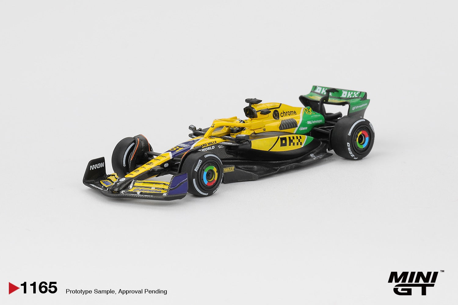 MINIGT - 1/64 McLaren MCL38 #81 Oscar Piastri 2024 F1 2024 Monaco GP 2nd Place