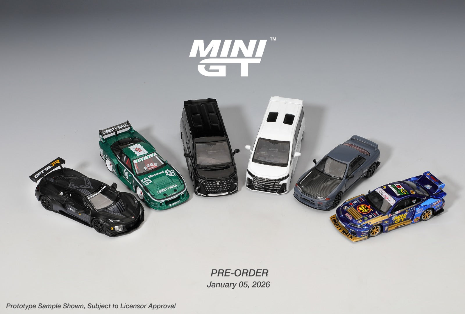 MINIGT - 1/64 Nissan LB-Super Silhouette 180SX  2026 TAS