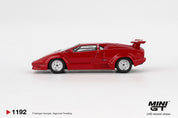 MINIGT 1/64 兰博基尼Countach 25周年纪念版 红色