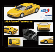 BBR 1/64 1989 法拉利 Testarossa 摩德纳黄