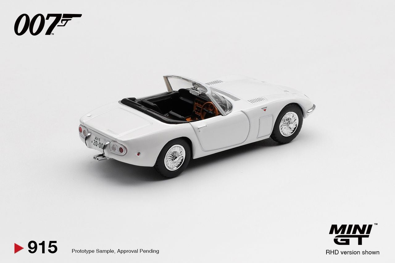 MINIGT 1/64 Toyota 2000GT Roadster "You Only Live Twice"  / English Blister Packaging (NO CHASE CAR)