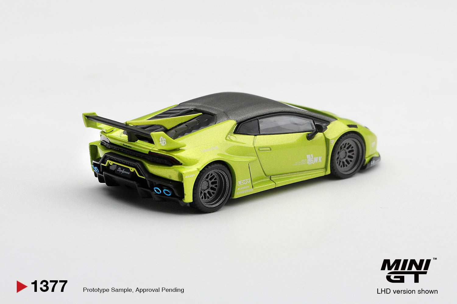 MINIGT 1/64 Lamborghini Huracán LB★WORKS Lime Metallic