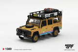 MINIGT 1/64 Land Rover Defender 110 1998 Camel Trophy Tierra del Fuego CT.24 Italy