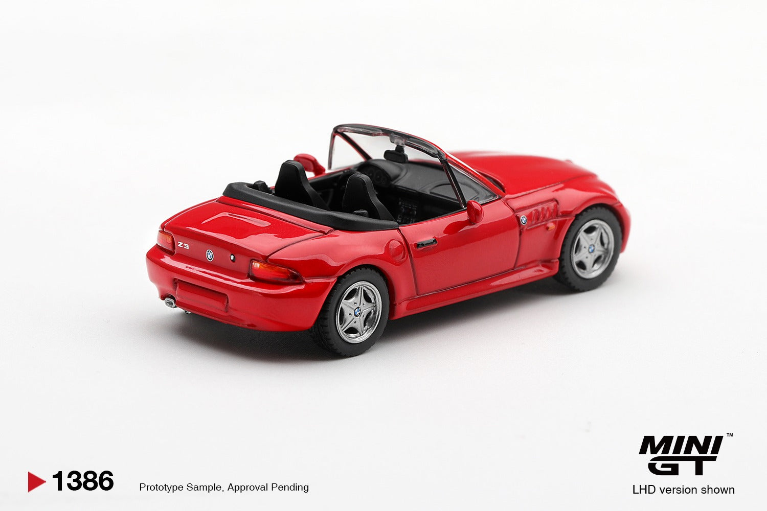 MINIGT 1/64 BMW Z3 Hellrot