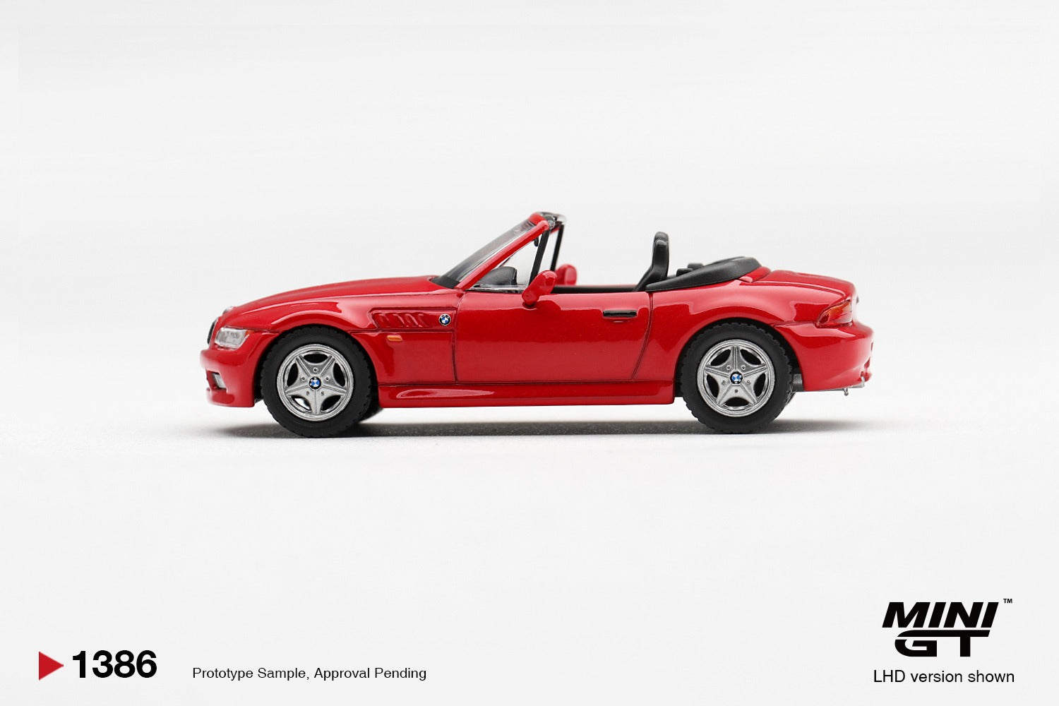 MINIGT 1/64 BMW Z3 Hellrot