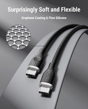 VOLTME, POWERLINK MOSS CTC 3.3英尺（5A，100W）EMARKER | 黑色