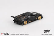 MINIGT 1/64 LB★WORKS 兰博基尼Aventador限量版磨砂黑