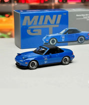MINI GT：1/64 马自达 Miata MX-5 (NA) 改装版 6.75 深蓝色 右舵