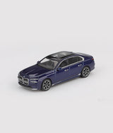 BMW i7 xDrive60 Tanzanite Blue Metallic