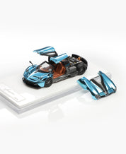 HKM 高级 1:64 合金模型！Huayra Coupe 2014 电镀蓝