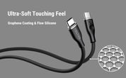 VOLTME, POWERLINK MOSS CTC 3.3英尺（5A，100W）EMARKER | 黑色
