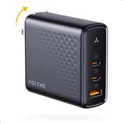 VOLTME，REVO 140 PD3.1 CCA，PPS 快充充电器（氮化镓 III 技术） | 黑色