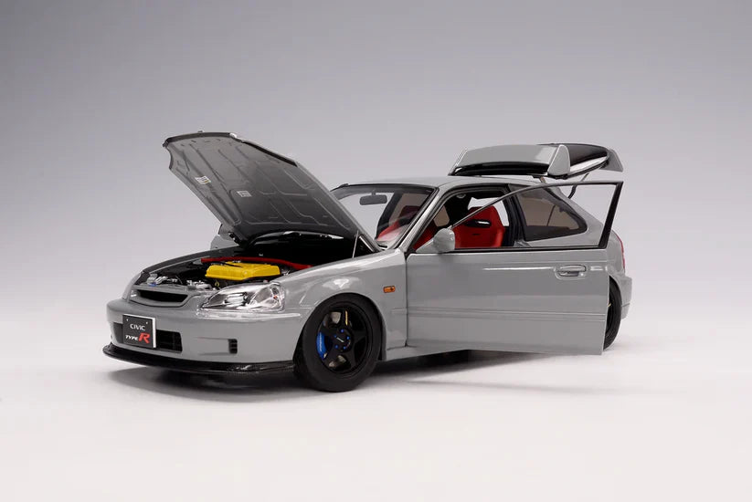 1:18 HONDA CIVIC TYPE R (EK9) – NARDO GREY – MOTORHELIX - PRE ORDER