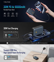 VOLTME HYPERCORE 10K PRO 30W CA | 深蓝色