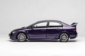 1/18 Honda Civic Type R (FD2) 2007  Deep Violet Pearl – MOTORHELIX