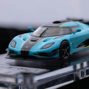 TIME TOP 1:64 科尼赛克one1 - 浅蓝色 - 礼盒版