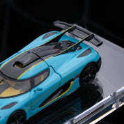 TIME TOP 1:64 科尼赛克one1 - 浅蓝色 - 礼盒版