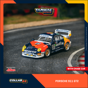 TARMAC WORKS 1:64 保时捷 911 GT2 勒芒24小时耐力赛 1995 #91 T64S-004-REP