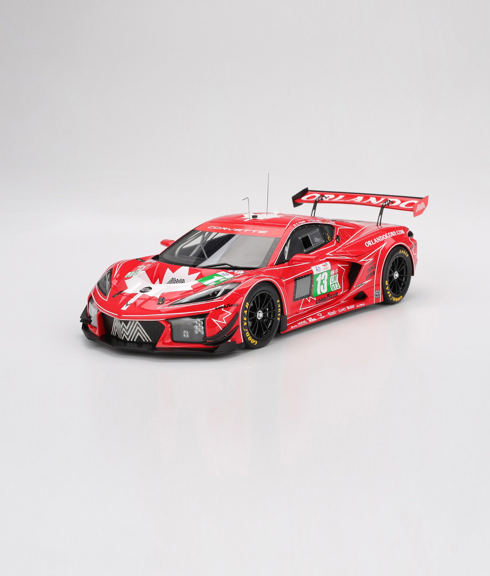 TOP SPEED - Chevrolet Corvette Z06 GT3.R #13 AWA RACING 2025 Le Mans 24 Hrs