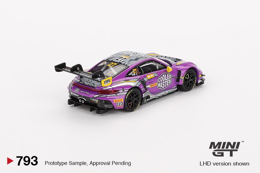 MINIGT 1:64 Porsche 911 GT3 R #27 HubAuto Racing 2023